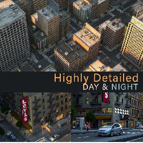 3D HD Urban City